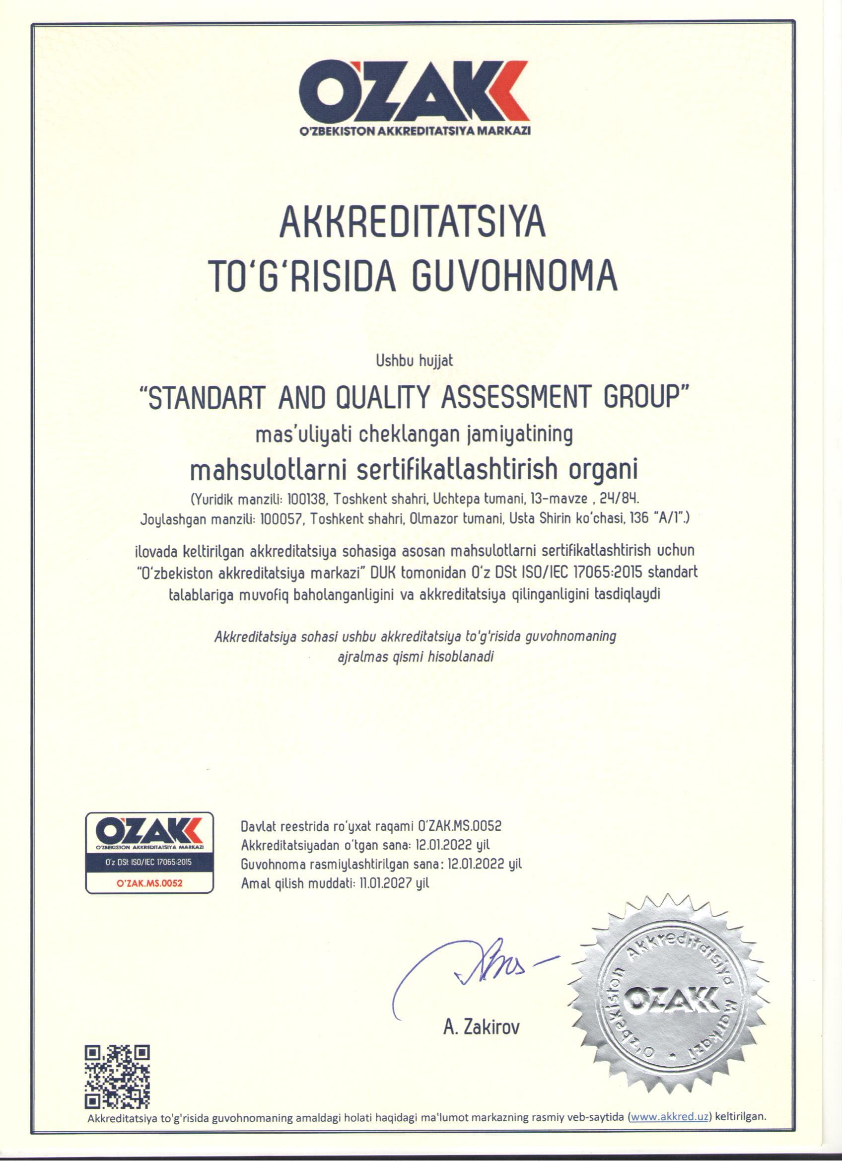 O'ZAK.MS.0052